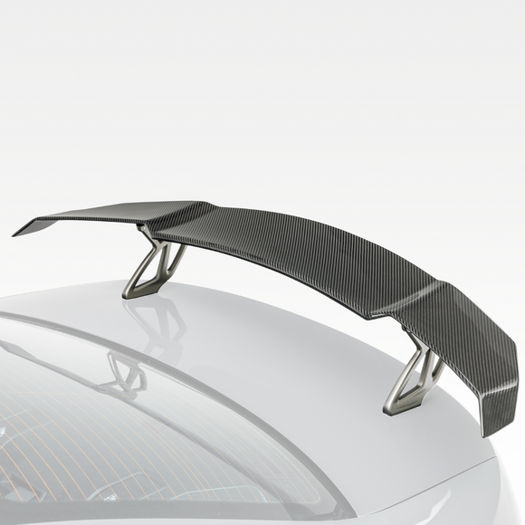 BMW G8X M3 | M4 CARBON FIBER AERO WING BLADE WITH ALUMINUM UPRIGHTS