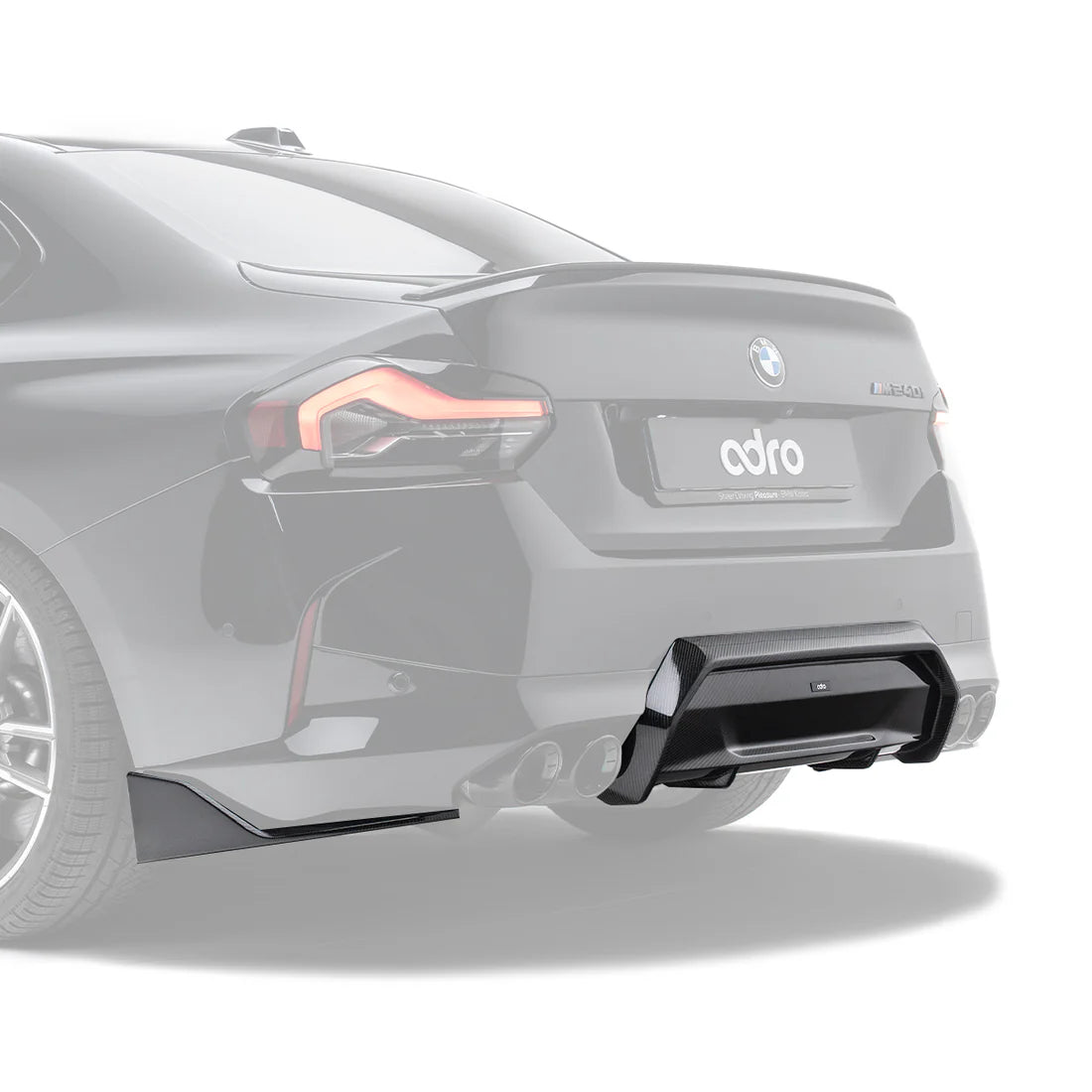 BMW M240i Carbon Fiber Rear Diffuser