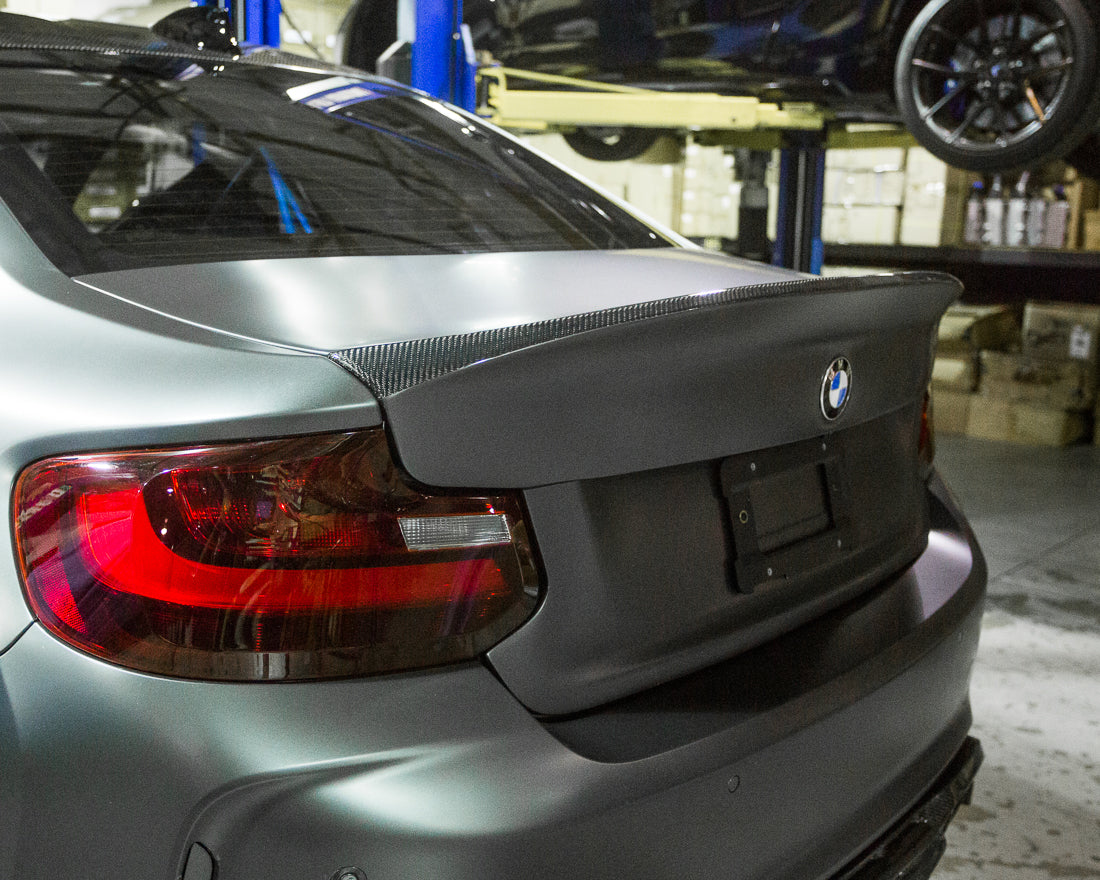 VR Aero Carbon Fiber Single Sided CSL Style Trunk BMW M2 F87 | BMW M240i F22 2014-2021 - 0