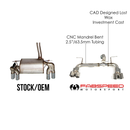 Fabspeed BMW M2 (F87) Muffler Bypass Exhaust System-2