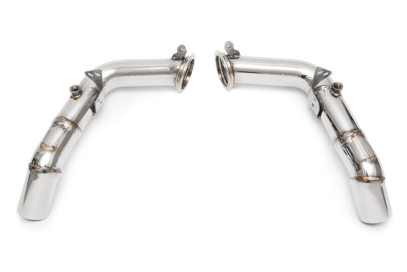 Fabspeed BMW M6 F12 / F13 Primary Cat Bypass Downpipes