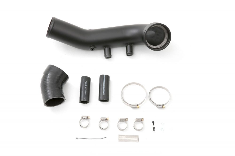 CP-e BMW N54 '07+. Exhale OEM Diverter Valves Hard Pipe To Throttle. with Methan