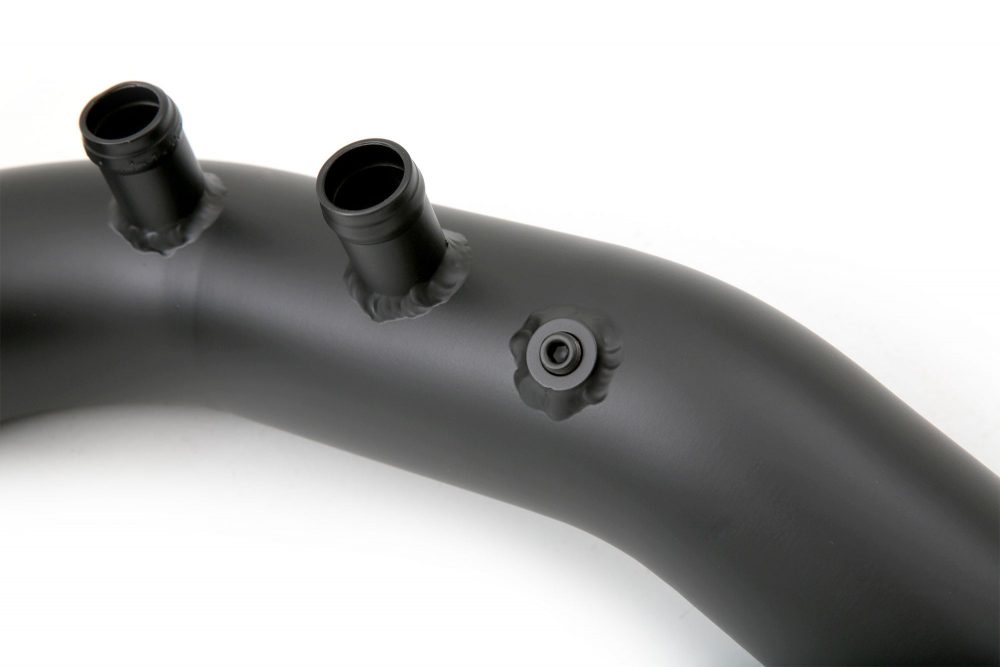 CP-e BMW N54 '07+. Exhale OEM Diverter Valves Hard Pipe To Throttle. with Methan