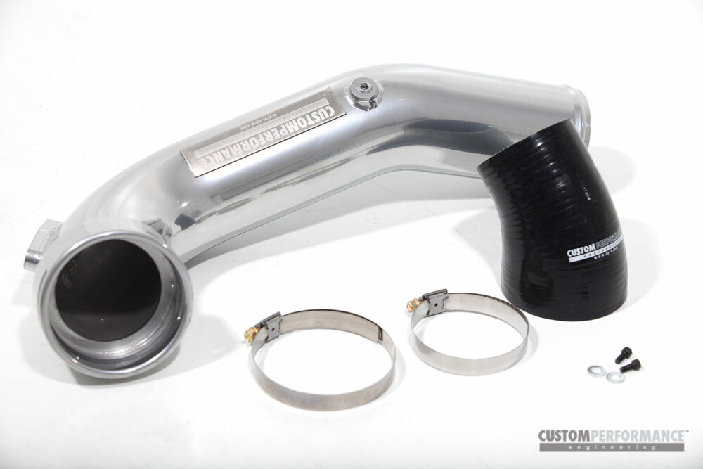 CP-e BMW N55 '09-.METHcharg Charge Hard Pipe / CNC Throttle Flange. MAP Sensor F