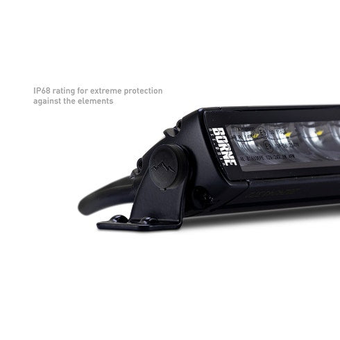 Borne Off-Road Light Bar Single Row Straight 40in - 0