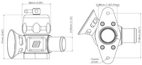 Turbosmart BOV Dual Port Maz/Sub-Black - 0