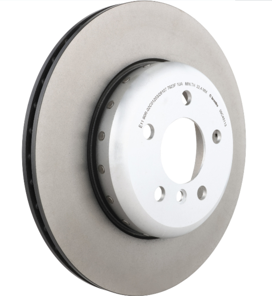 Brembo Premium UV Coated Composite 2-Piece Brake Disc (Rotor), BMW F30 ...