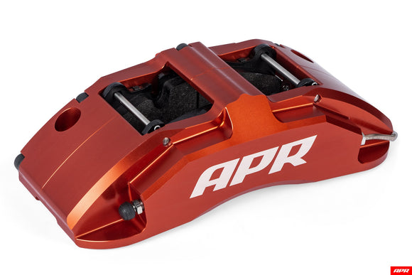 APR BRAKES - 380X34MM 2 PIECE 6 PISTON KIT - FRONT - RED - (MQB 340MM)