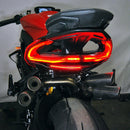 New Rage Cycles 19-21 MV Agusta Brutale 1000 Rear Turn Signals / Side Mount License Plate-1