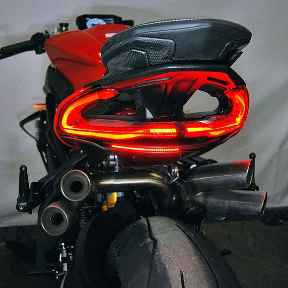 New Rage Cycles 19-21 MV Agusta Brutale 1000 Rear Turn Signals / Side Mount License Plate