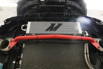 BMR 15-19 Ford Mustang S550 Front Bumper Support (Red)