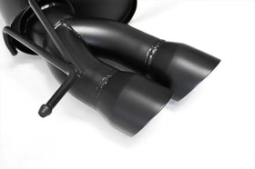 Berk Technology Axle-Back Street Performance Exhaust with Satin Black Ceramic Coating BMW 135i E82 08-13 - 0