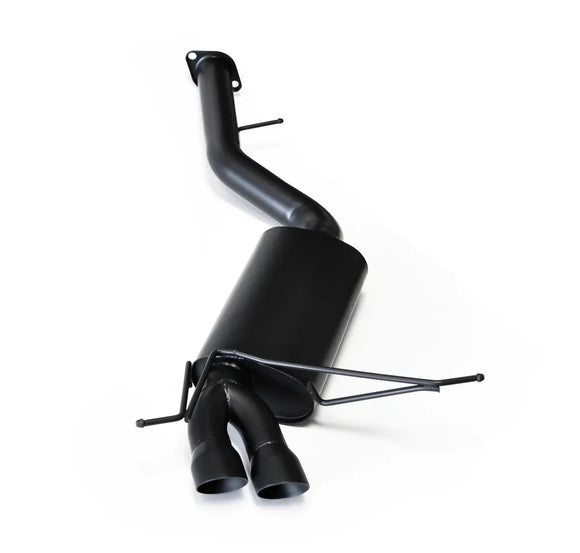 Berk Technology Axle-Back Street Performance Exhaust with Satin Black Ceramic Coating BMW 135i E82 08-13