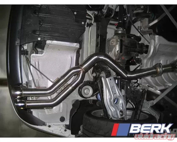 Berk Technology Axle-Back Race Exhaust BMW 135i E82 08-13