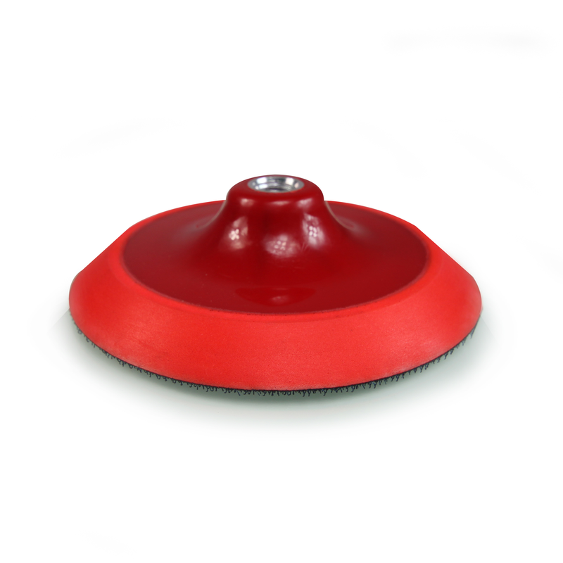 TORQ R5 Rotary Red Backing Plate with Hyper Flex Technology (6 Inch)