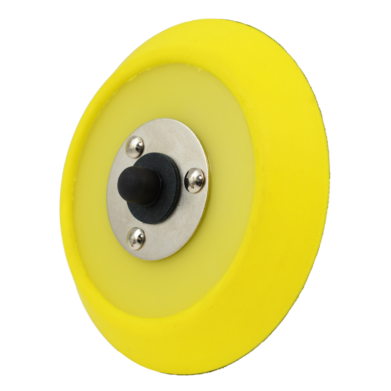 Dual-Action Hook & Loop Molded Urethane Flexible Backing Plate (5 Inch)