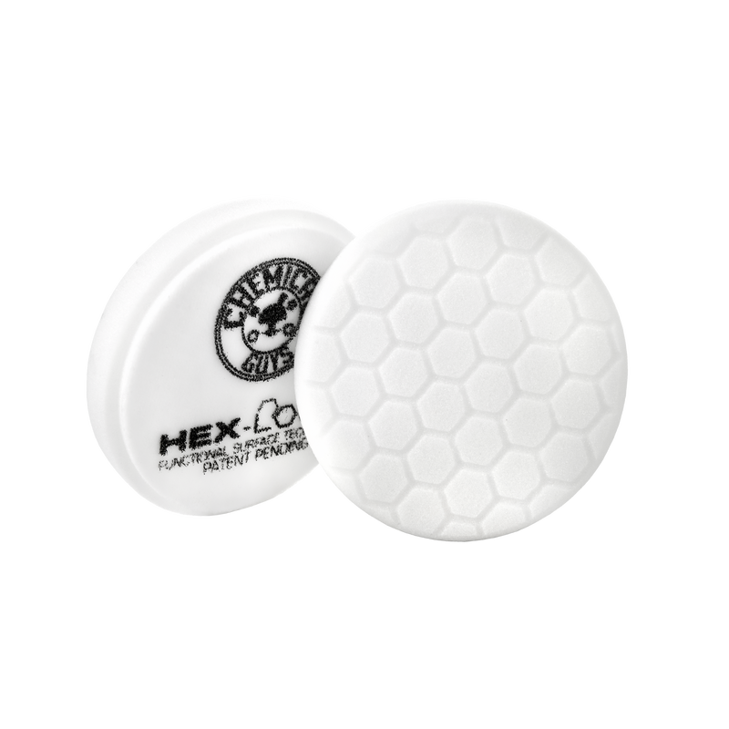 Hex-Logic Light-Medium Polishing Pad White (4 Inch)
