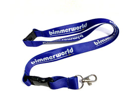 BimmerWorld Blue Lanyard