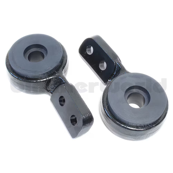 Front Control Arm Bushings & Brackets, Centered Delrin, BimmerWorld - E30, E36, Z3