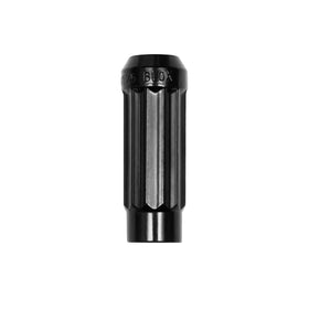 BLOX Racing 12-Sided P17 Tuner Lug Nut 12x1.5 - Black Steel - Single Piece