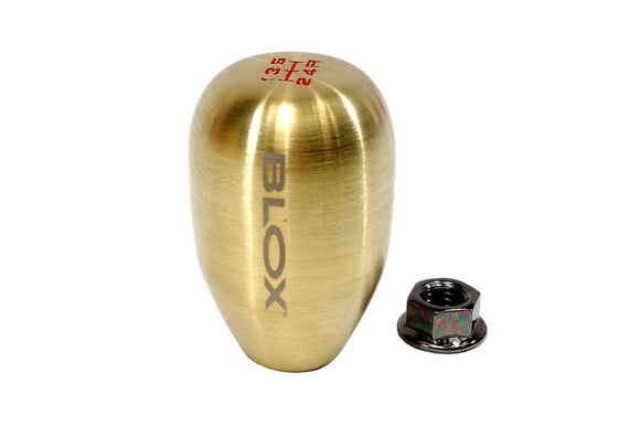 BLOX Racing 5-Speed Billet Shift Knob - Bronze 10x1.25mm