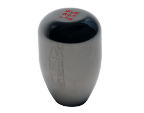 BLOX Racing Limited Series 5-Speed Billet Shift Knob - Platinum 10x1.25mm