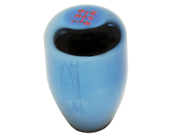 BLOX Racing Limited Series 6-Speed Billet Shift Knob - Electric Blue 10x1.5mm
