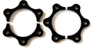 BLOX Honda S2000 Racing Half Shaft Spacers - Black (Recommended for vehicles lowered 1.25in or more)-1