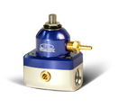 BLOX Racing 3-Port Design Blue/Silver Adjustable Fuel Pressure Regulator-1