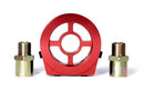 BLOX Racing Oil Filter Block Adapter Red / For Oil Pressure / Oil Temperature-1
