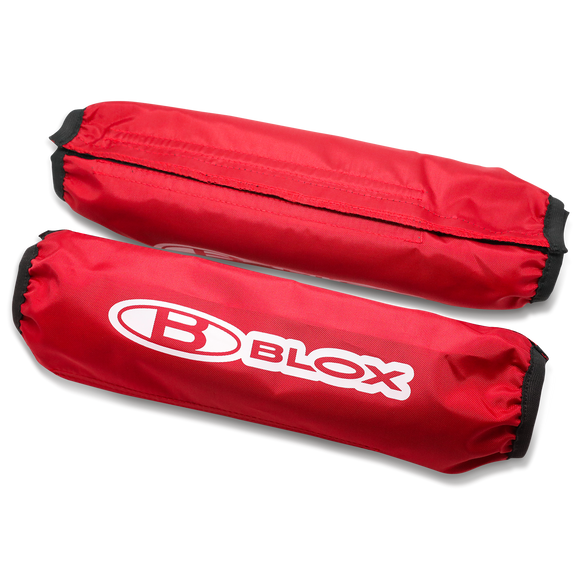 BLOX Racing Coilover Covers - Red (Pair)
