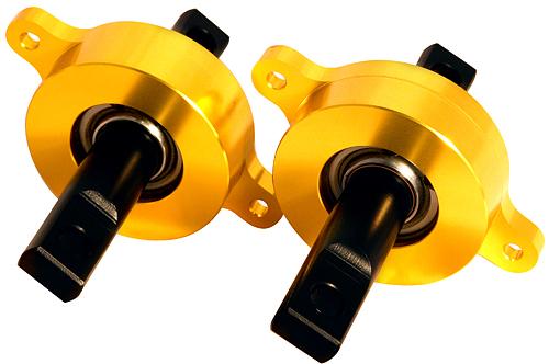 BLOX Racing Rear Trailing Arm Bushing Kit Gold - 88-00 Honda Civic / 90-01 Acura Integra