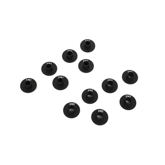 BLOX Racing Front and Rear Hard Collar Kit - 00-09 Honda S2000