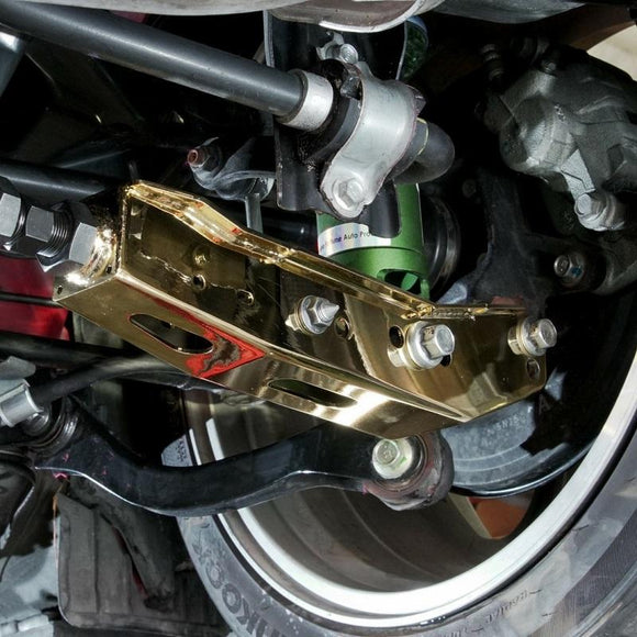 BLOX Racing Rear Lower Control Arms - Gold (2013+ Subaru BRZ/Toyota 86 / 2008+ Subaru WRX/STI)