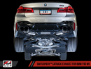 AWE Track Edition Axle-Back Exhaust for BMW F90 M5 - Diamond Black Tips-3