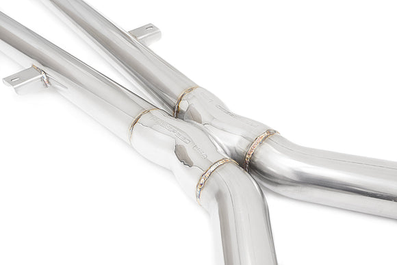 Fabspeed Bentley Continental GT/ GTC/ GT SPEED Resonator and Secondary Cat Bypass X-Pipe (2003-2018)