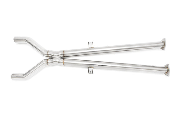 Fabspeed Bentley Continental GT/ GTC/ GT SPEED Resonator and Secondary Cat Bypass X-Pipe (2003-2018)