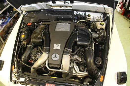 W463 G63 (M157) carbon fiber airbox