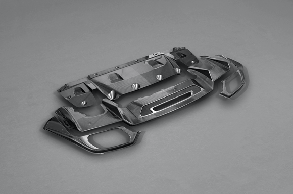 Mercedes Benz AMG GT/GTS - Carbon Fiber Rear Diffusor