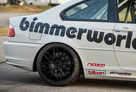 BimmerWorld 17x9.0 TA8S Wheel Set - E36, E46, F3X, E60 Xi, Z3, E85  - Gloss Black - 0