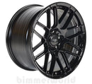 BimmerWorld 18x9.5 ET35 TA8S Wheel Set - E46 M3  - Gloss Black-1
