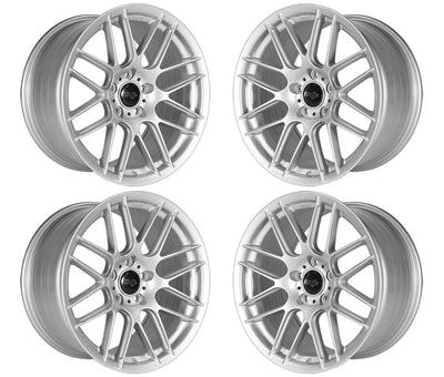 BimmerWorld 18x10 ET33 TA8S Wheel Set - F87 M2, E46 M3, F8X M3/M4  - Silver