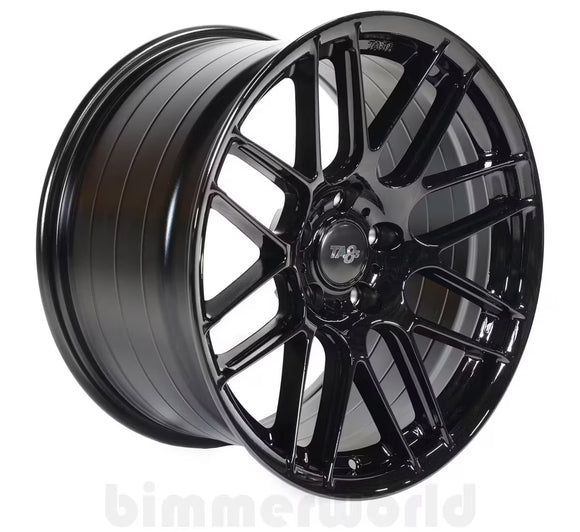 BimmerWorld TA8S 18 inch Flow-Form Wheel - E46 M3, E9X M3, F8X M2/M3/M4  - Gloss Black - 18x10.5 - ET36