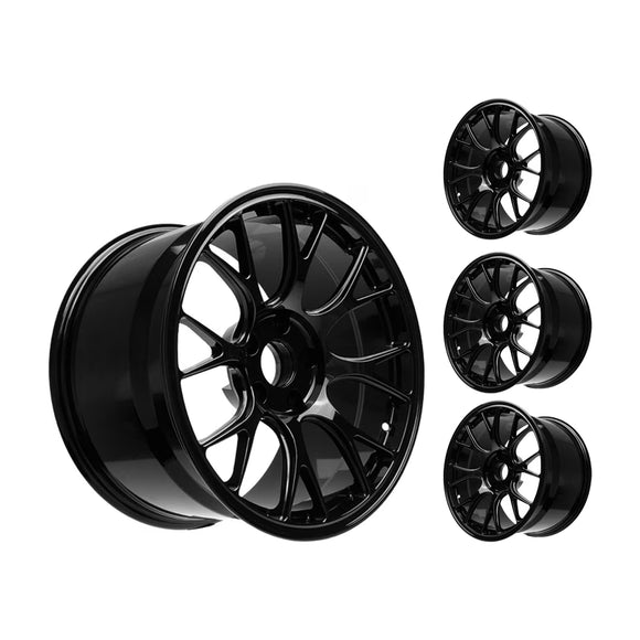 18x11 Square Track Wheel Set - F8X M3/M4  - Black - BimmerWorld TA16
