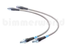 G20/G22/G42 & G87/G80/G82 Front BimmerWorld V3 Stainless Steel Brake Line Axle Set