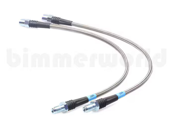 G20/G22/G26/G42 Rear BimmerWorld V3 Stainless Steel Brake Line Axle Set