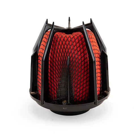 Weapon R 3in Dragon Air Filter Black Cage Red Foam Filter