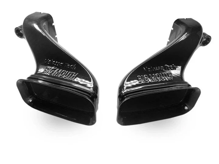 Velossa Tech Dual BIG MOUTH Ram Air Intake Snorkels for Kia Stinger 3.3T