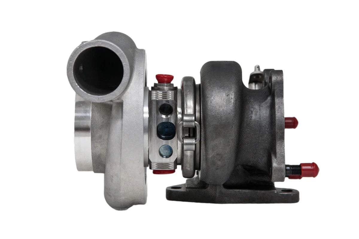 Forced Performance Subaru WRX/STI XR Blue 73HTZ Turbo 58mm CH8CM Turbine Hsg External WG w/Oil Line