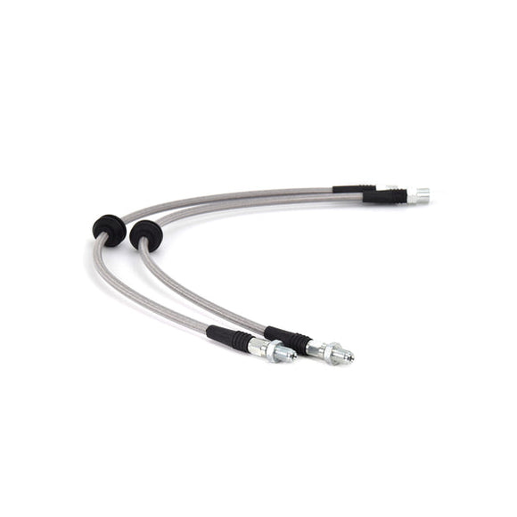 Tech-53 BMW E82 / E9X (NON-M) Front Stainless Steel Brake Line Pair - DOT Compliant | TB9X-00001
